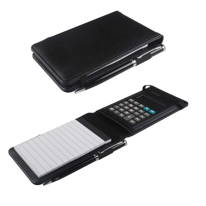Executive PU Leather Jotter With Calculator