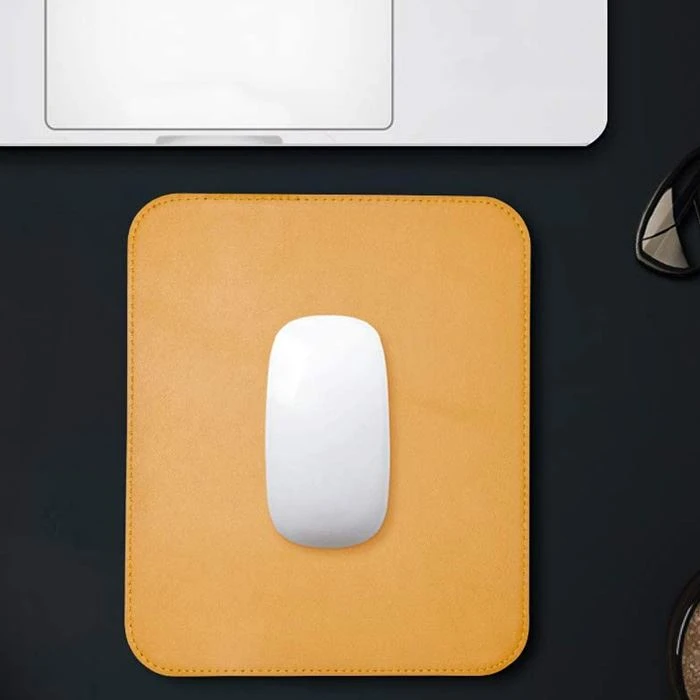 Double-Sided PU Leather Mouse Pad Double-Sided PU Leather Mouse Pad