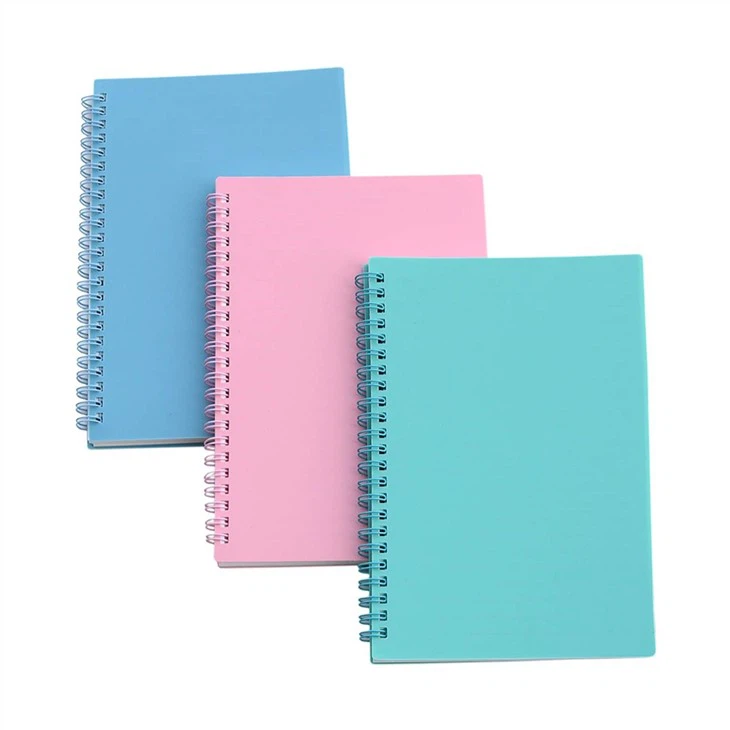 Plastic A5 Spiral Notebook