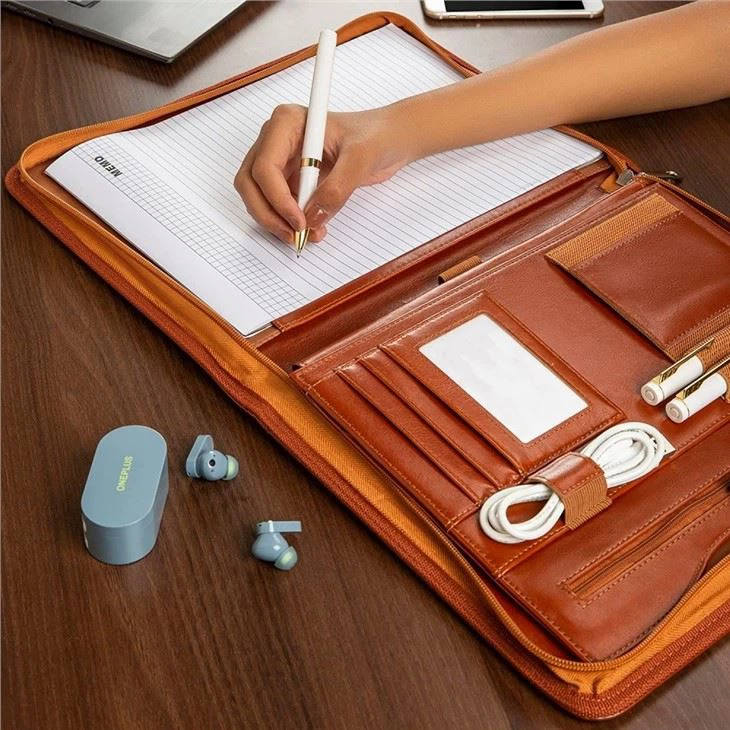 Vegan Leather Portfolio Binder